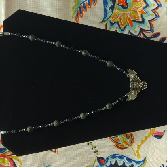 handmade Jewelry - 💖(2 for $20)Beaded handmade necklace with owl pendant